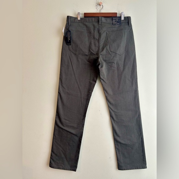 NWT Banana Republic Travel Jeans Olive Heather - Picture 3 of 5